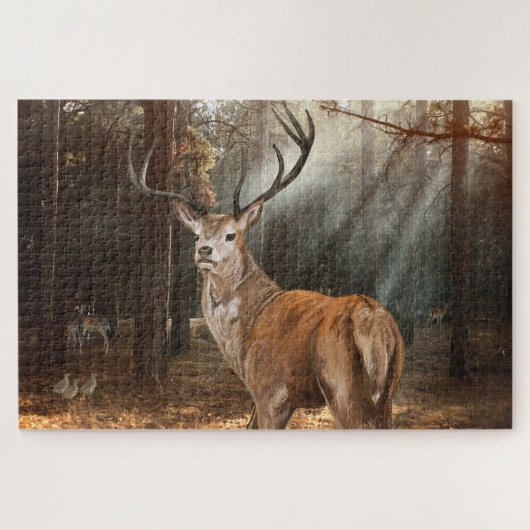 In een bos legpuzzel (Horizontaal)