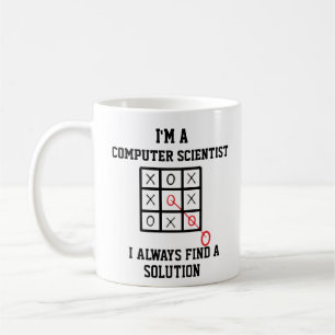 In een computerwetenschapper vind ik altijd een op koffiemok