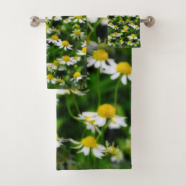 In een droomveld van Chamomile Bad Handdoek