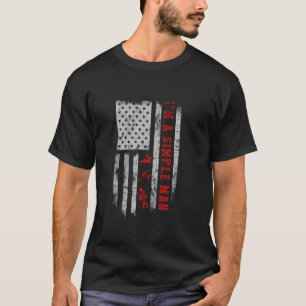 In een eenvoudige Man Drink Saxofoon Tee Shirt Hoo