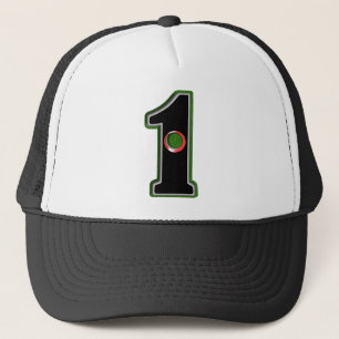 In één gat! trucker pet
