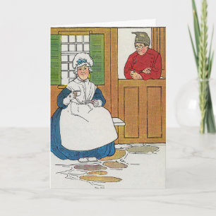 In een huisje in Fife woonde een man en zijn vrouw Kaart