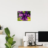 In een iris poster (Thuiskantoor)