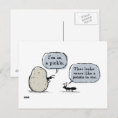 In een kaartje briefkaart (Voorkant / Achterkant)