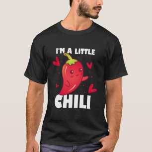 In een kleine chili t-shirt