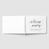 In een liefdevol geheugen EDITABLE KLOR Lovely Cal Gastenboek (Volledig)