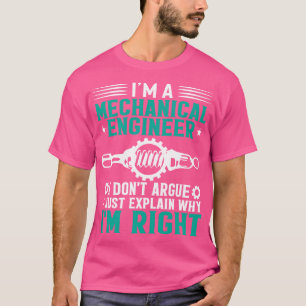 In een Mechanical Engineer betoog ik niet dat ik a T-shirt