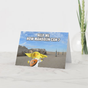 In een melkweg ver weg. Wenskaart Kaart