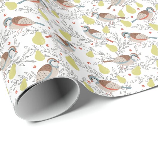 In een peerboom cadeaupapier (Rol Hoek)