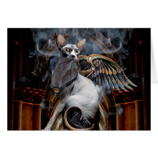 In een pufje rook ziet hij er uit - kaart