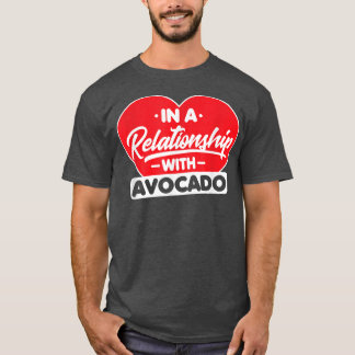 In Een Relatie Met Avocado's  Grappige Avocado Lie T-shirt