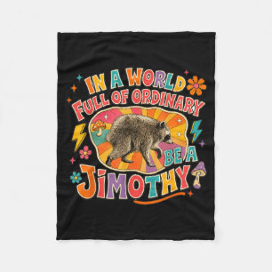 In Een Wereld Vol Gewone Jimothy - Jimothy Fleece Deken