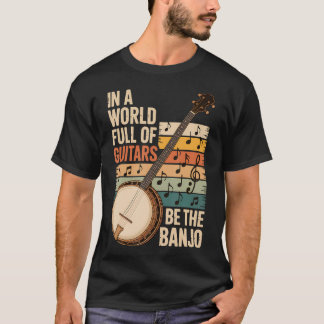 In Een Wereld Vol Gitaren Wees De T-shirt