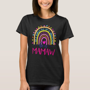 In een wereld vol granaten zijn we een mamaw regen t-shirt