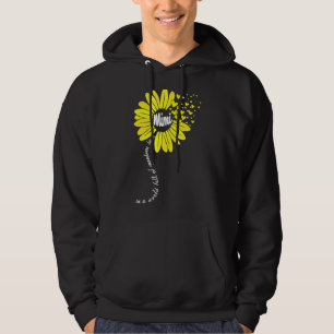 In een wereld vol oma's ben je een Mimi Happy Moed Hoodie