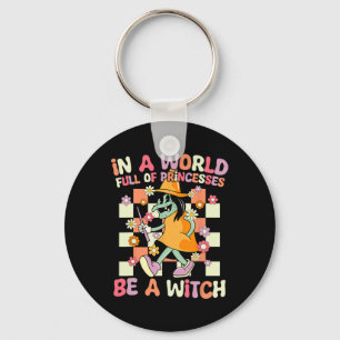 In een wereld vol prinsessen is een heks grappige sleutelhanger