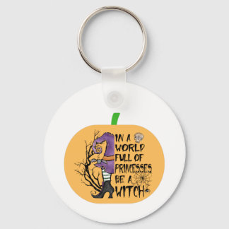 In een wereld vol prinsessen is een heks sleutelhanger