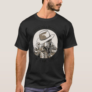 In een wereld vol prinsessen is een koeweit t-shirt