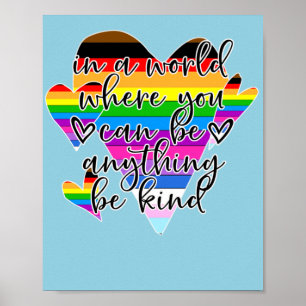 In een wereld waar je alles kunt zijn poster