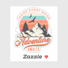 In elk boek wacht de Sticker