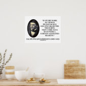 In elk werk van Genius hebben we onze eigen afwijz Poster (Keuken)