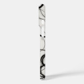 In elkaar grijpende cirkels lijnkunst Case-Mate iPhone case (Achterkant / Links)