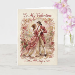 In elke levenslange Valentijnskaart Kaart