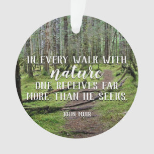 In elke loop met Natuur rondom versiering Ornament