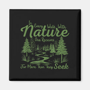 In Elke Wandeling Met De Natuur Krijgt Men Ver Ver Magneet