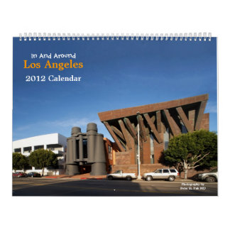 In en rond Los Angeles 2012 Agenda Kalender