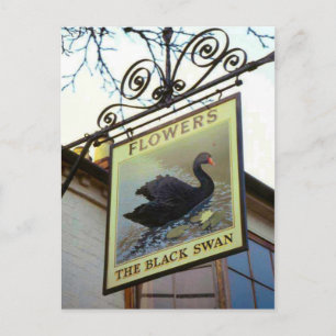 In Engeland, The Black Swan Briefkaart