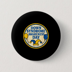 In extra chromosoom tijdperk down syndroom bewustz ronde button 5,7 cm