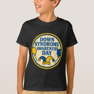 In extra chromosoom tijdperk down syndroom bewustz t-shirt