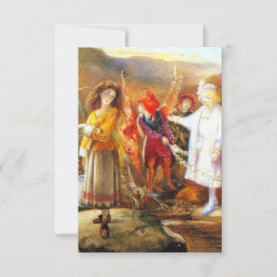 In Fairyland John Anster Fitzgerald RSVP Kaartje