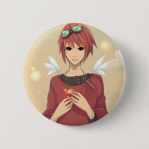 In Fang + Thief Ronde Button 5,7 Cm