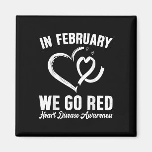 In februari gaan we naar Red Heart Disease Awarene Magneet