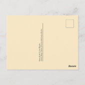 In Full Bloom Briefkaart (Achterkant)