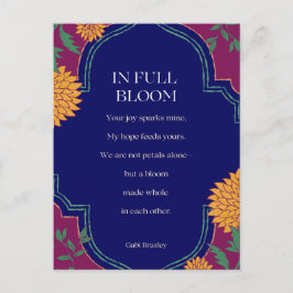 In Full Bloom Briefkaart