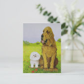 In functie briefkaart (Staand voorkant)