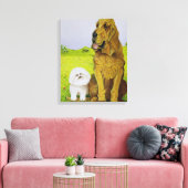 In functie canvas afdruk (Insitu (Woonkamer))