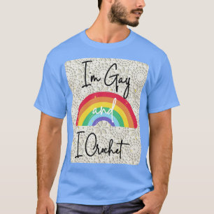 In gay ik haak ambachtsliefde Cursive Tall T-shirt
