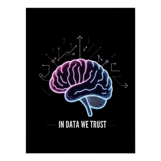 In gegevens die we vertrouwen perfect poster (Voorkant)