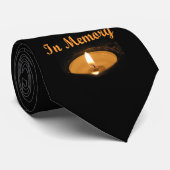 In geheugengloeiende kaars stropdas (Opgerold)