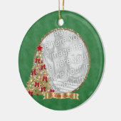 In Geheugenkerstboomfotoversiering Keramisch Ornament (Links)