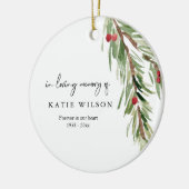 In Geheugensierenkoppen Keramisch Ornament (Links)