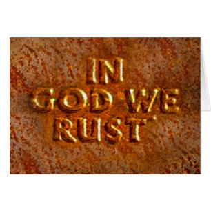 IN GOD DIE WIJ ZIJN GEROEST!