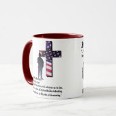 IN GOD VERTROUWEN WE - 2 Chronicles 7:14 Mok (Voorkant links)