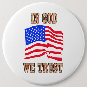 In God vertrouwen we de Amerikaanse Button
