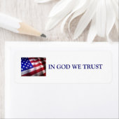 IN GOD VERTROUWEN WE HET ETIKET (Insitu)