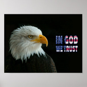 IN GOD VERTROUWEN WE POSTER